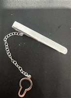 Fermacravatte Domar Uomo in Argento FEAR-5-280
